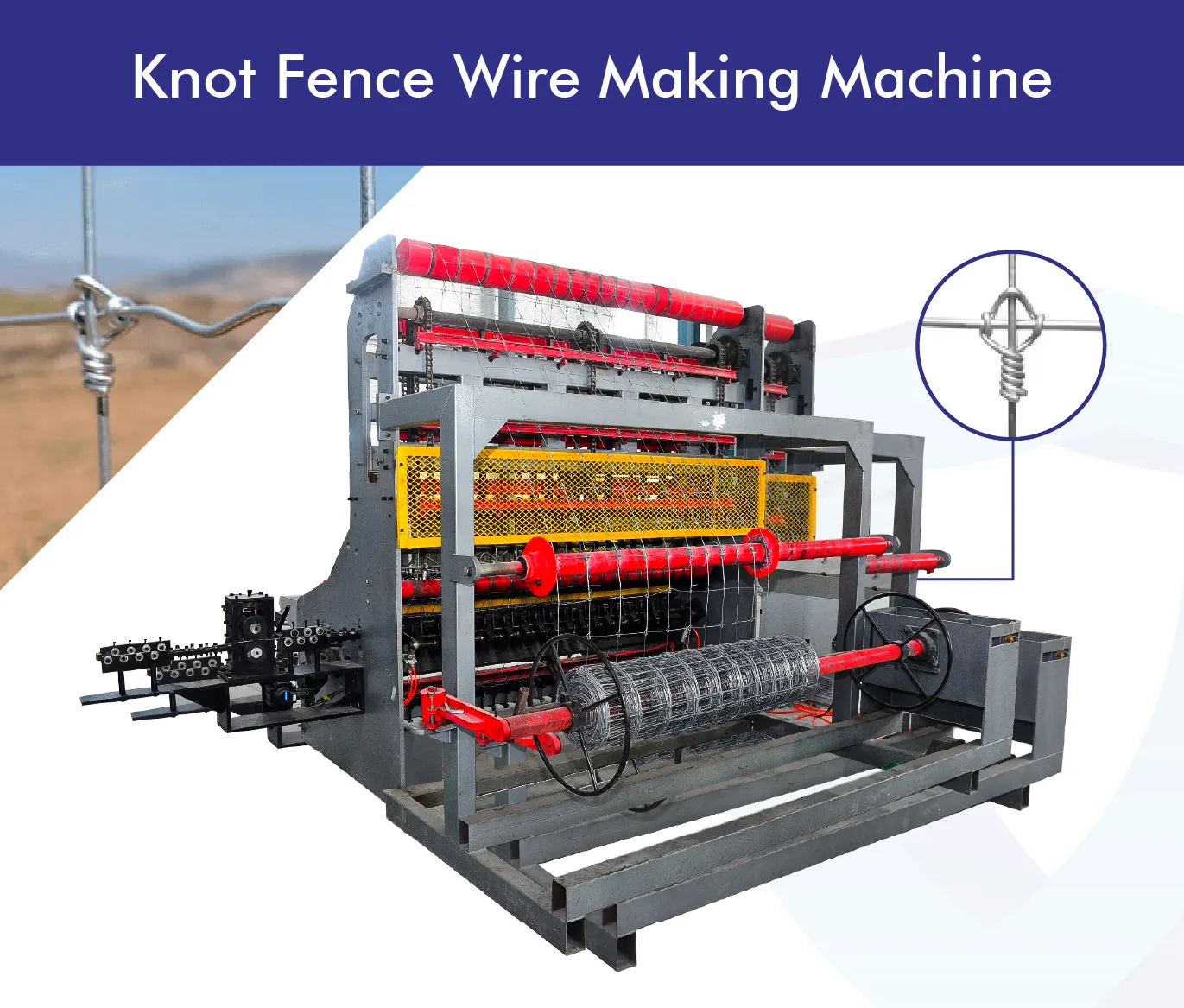 Knot-Fence-Wire-Making-Machine