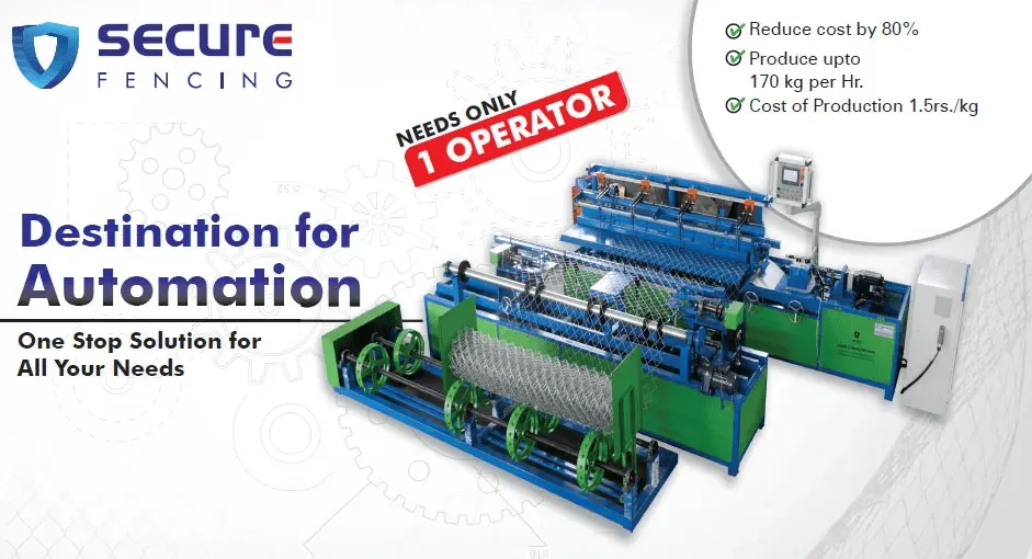 Fully Automatic Chain Link Machine Manufacturer in India
