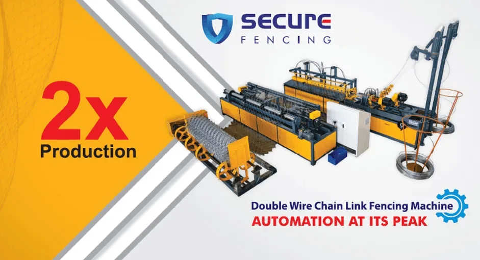 Double-Wire-Chain-Link-Fence-Machine